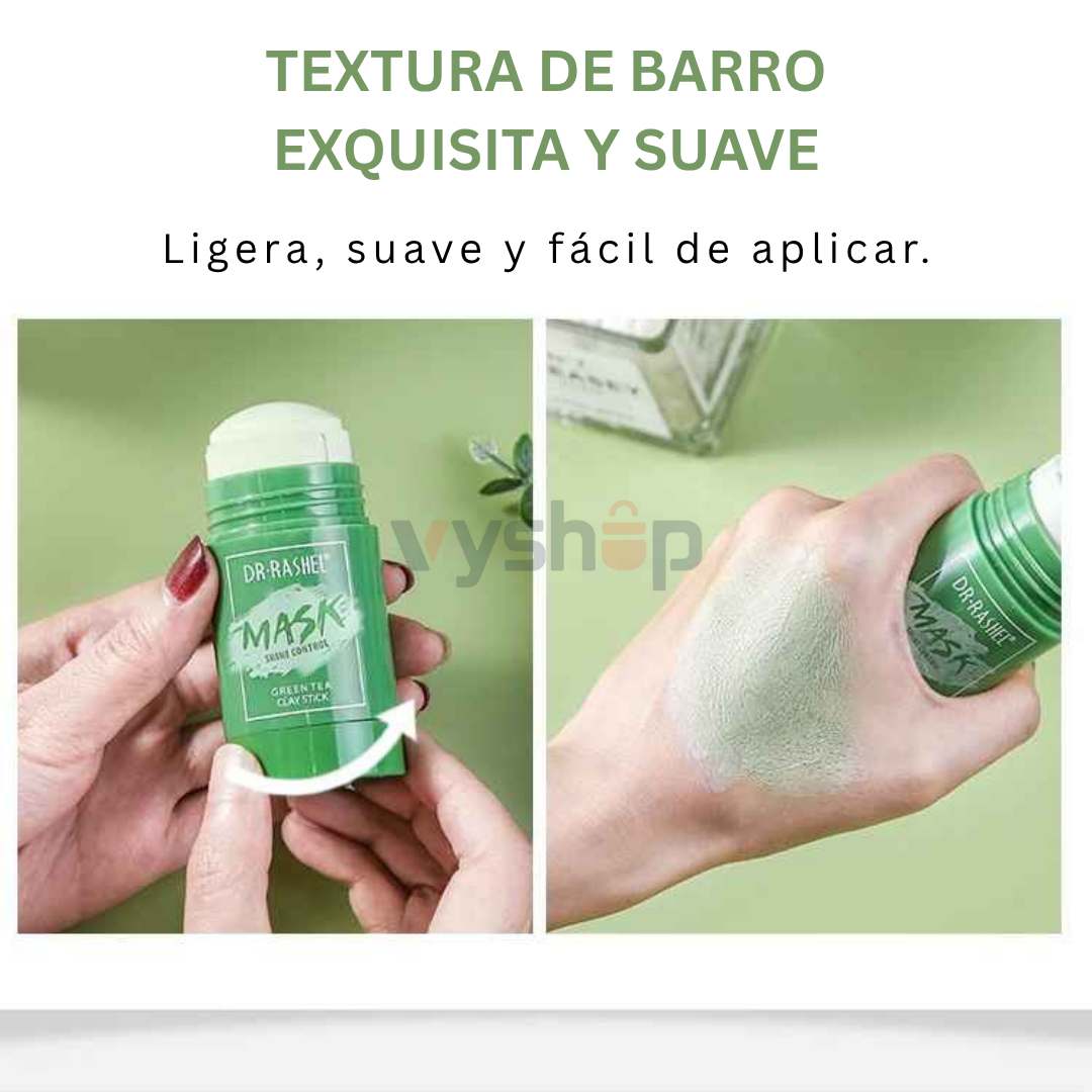 Máscarilla de Arcilla a Base de Té Verde