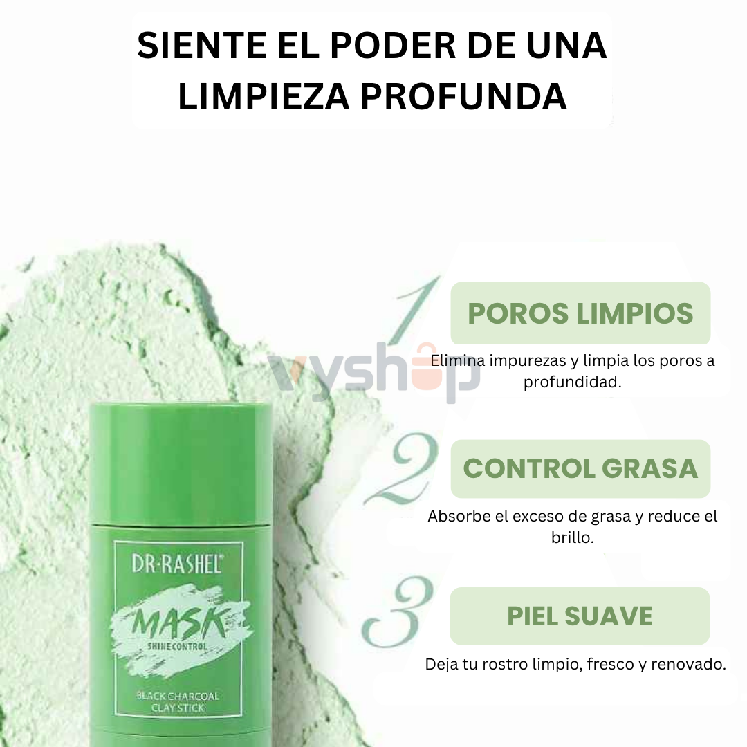 Máscarilla de Arcilla a Base de Té Verde